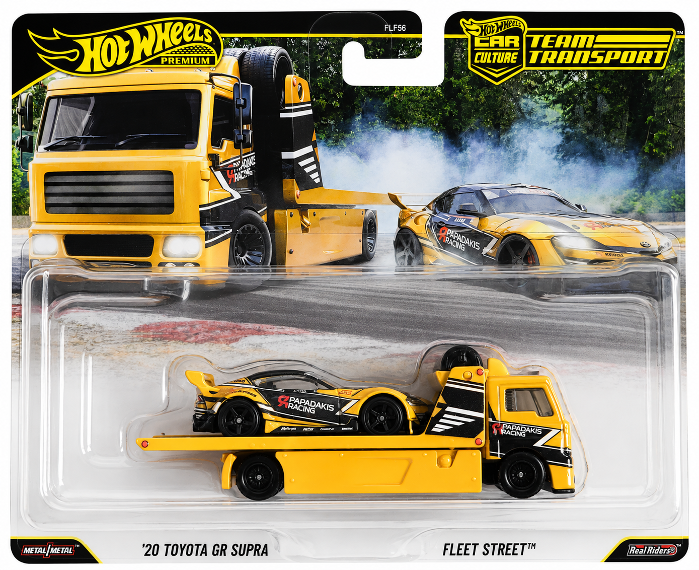 Hot Wheels Premium 2025 Team Transport '20 Toyota GR Supra Fleet Street #86