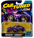 Car-Tuned JDM Series 5 Toyota 2000GT Purple/Gold Diecast Metal 1:64