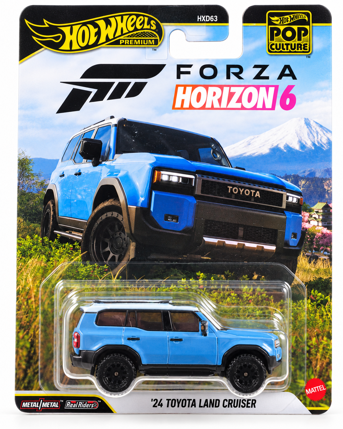2026 Hot Wheels Forza Horizon 6 24 Toyota Land Cruiser Pop Culture HXD63-956T